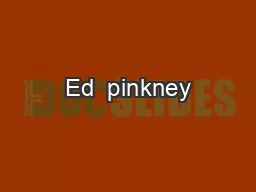 Ed  pinkney