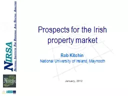 Prospects for the Irish
