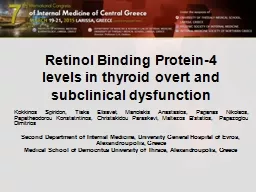 Retinol Binding Protein-4