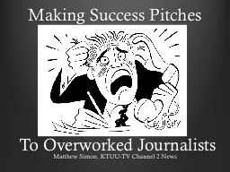 Making Success Pitches