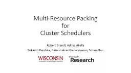 Multi-Resource Packing