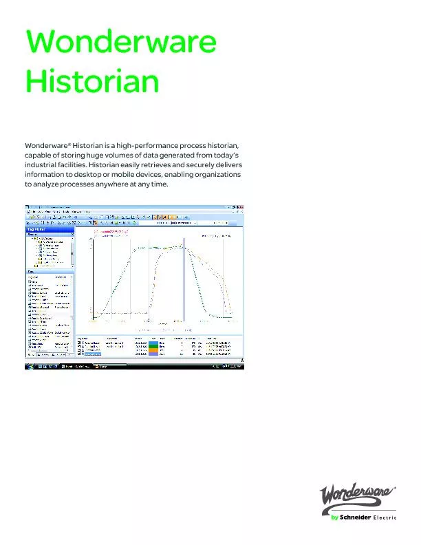 Wonderware Historian Wonderware Historian is a high-performance proces