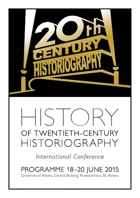 International Conference HISTORY