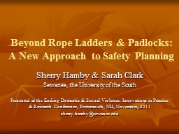 Beyond Rope Ladders & Padlocks: