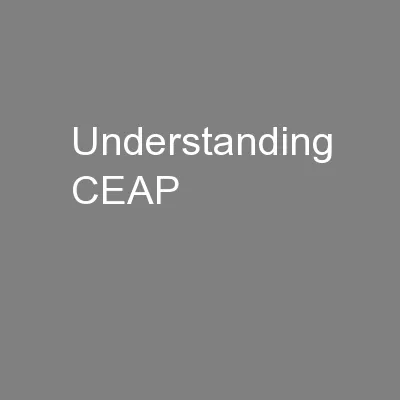 Understanding CEAP