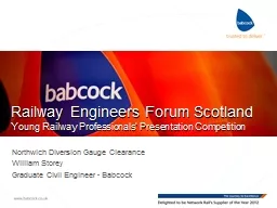 Railway Engineers Forum Scotland