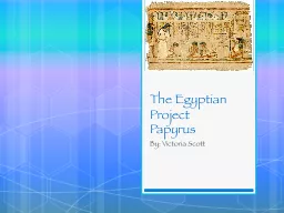 The Egyptian Project