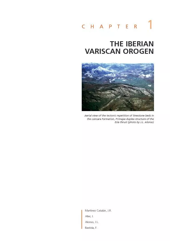 THE IBERIAN VARISCAN OROGENAller, J.Bastida, F.
