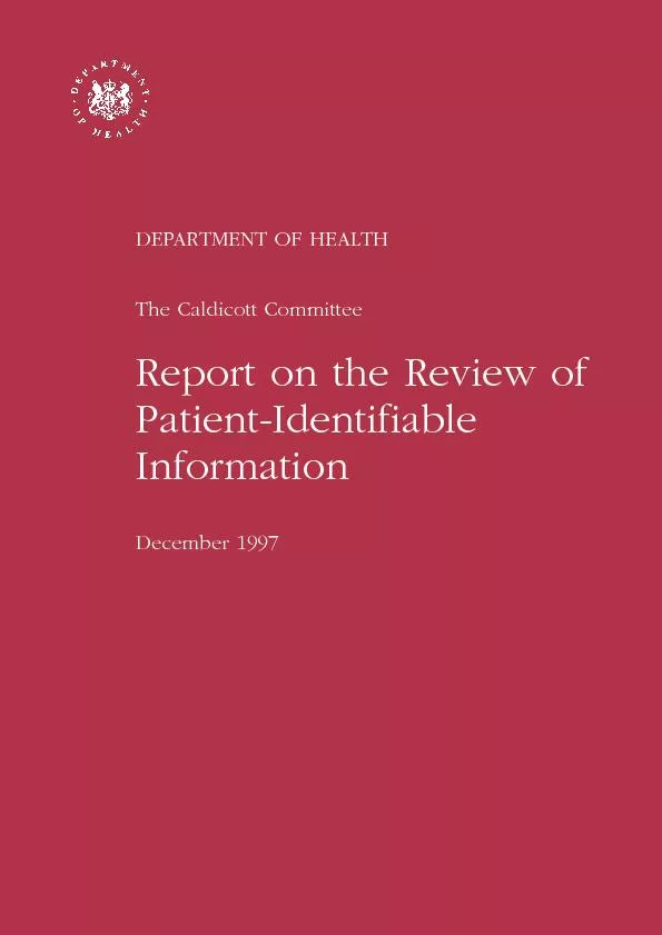 DEPARTMENT OF HEALTHInformation