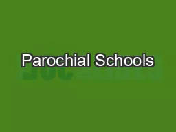 Parochial Schools