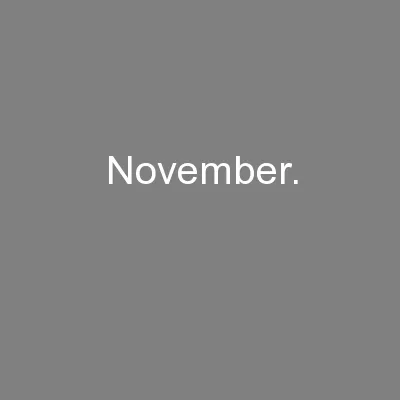 November.