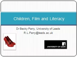 Dr Becky Parry, University of Leeds