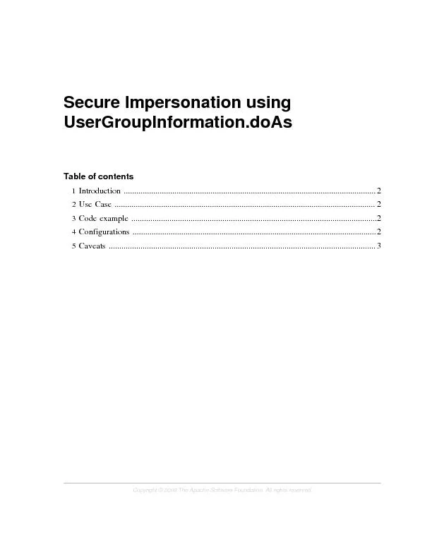 Secure Impersonation using UserGroupInformation.doAs