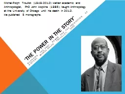 ‘The power in the story’
