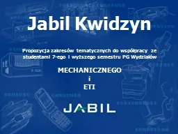 Jabil Kwidzyn