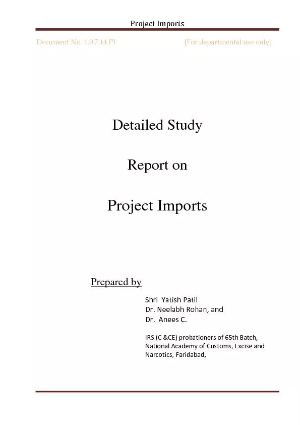 Project Imports