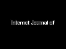 Internet Journal of