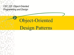 Object-Oriented