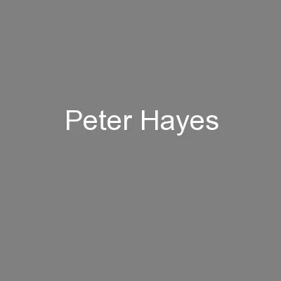 Peter Hayes