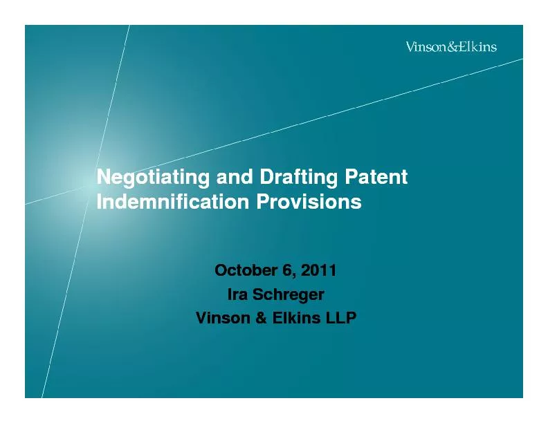 Negotiating and Drafting Patent Negotiating and Drafting Patent 
...