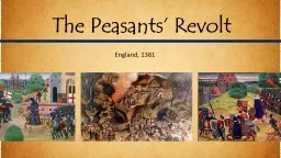 The Peasants’ Revolt