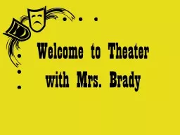 Welcome to Theater
