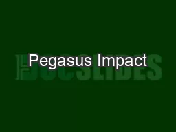 Pegasus Impact