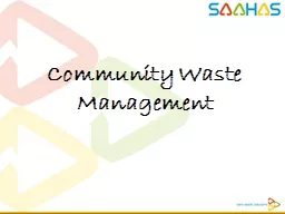 Community Waste Management