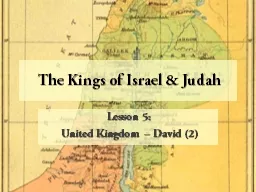 The Kings of Israel & Judah