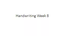 Handwriting Week