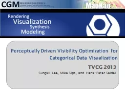 Perceptually Driven Visibility Optimization for Categorical