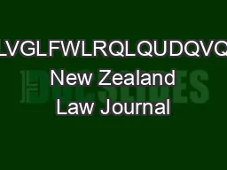 XEOLVKHGDVXULVGLFWLRQLQUDQVQDWLRQDODVHV  New Zealand Law Journal