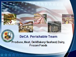 DeCA Perishable Team