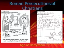 Roman Persecutions of Christians