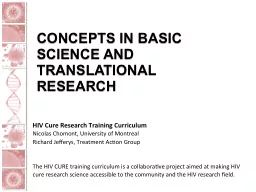 HIV Cure Research Training Curriculum