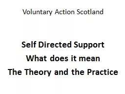 Voluntary Action Scotland