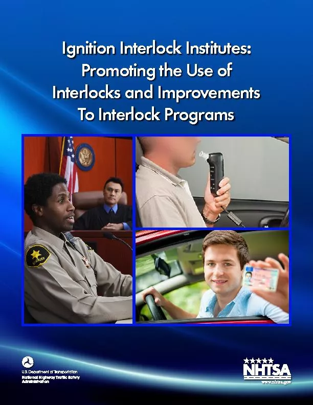 Ignition Interlock Institutes:
