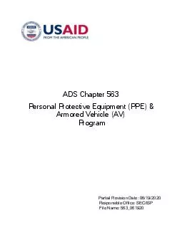 ADS Chapter  Armored Vehicle Program Document Quality Check Date  Partial Revision Date   Responsible Office SEC ISP File Name     Partial Revision ADS Chapter  Functional Series  Management Services