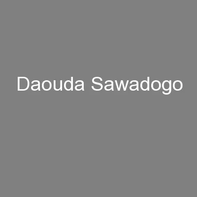 Daouda Sawadogo