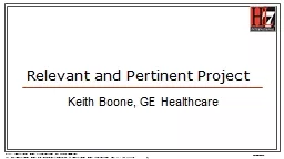 Keith Boone, GE Healthcare