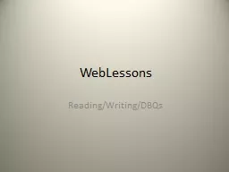 WebLesson