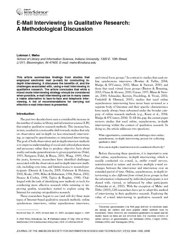 JOURNALOF THE AMERICAN SOCIETYFOR INFORMATION SCIENCE AND TECHNOLOGY,