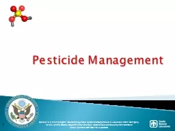 Pesticide Management