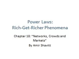 Power Laws: