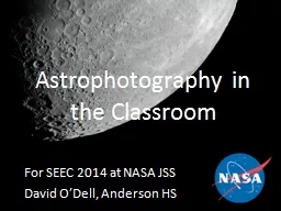 Astrophotography in the Classroom