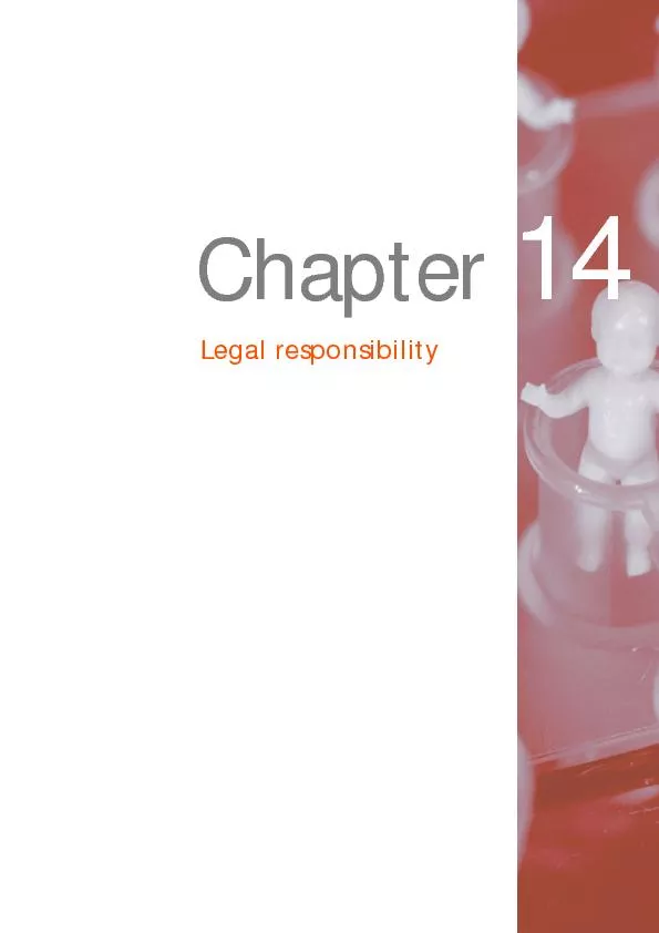 Legal responsibilityChapter