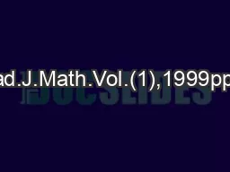 Canad.J.Math.Vol.(1),1999pp.176–224ValuesoftheDedekindEtaFunction