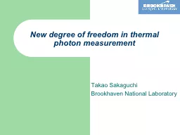 New degree of freedom in thermal photon measurement