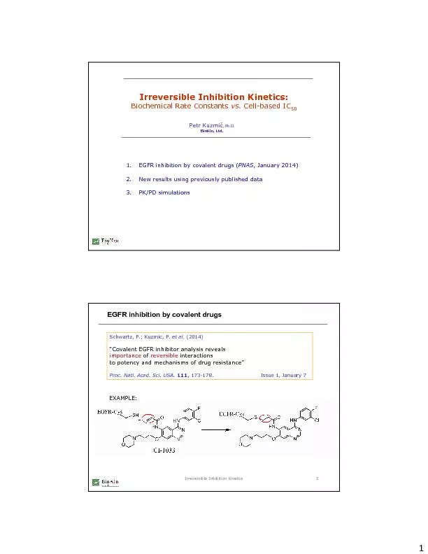 Irreversible Inhibition Kinetics:Biochemical Rate Constants