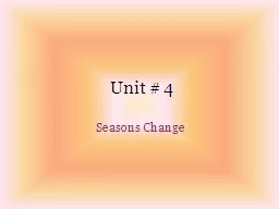 Unit # 4